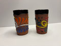 Terracotta shot glass set