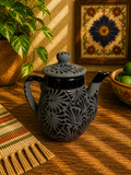 Black Espiga Teapot