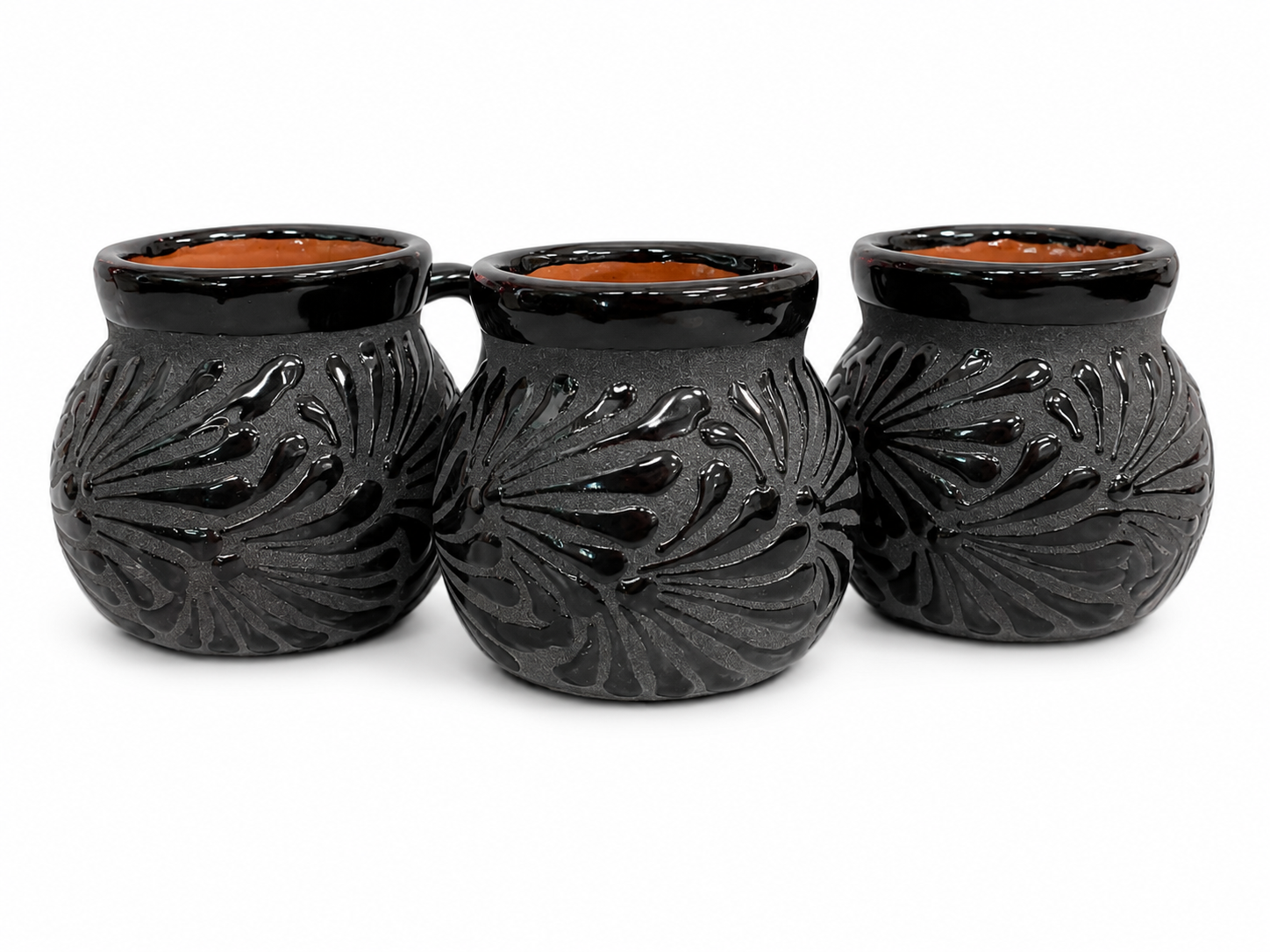 Black Espiga Mini Mug