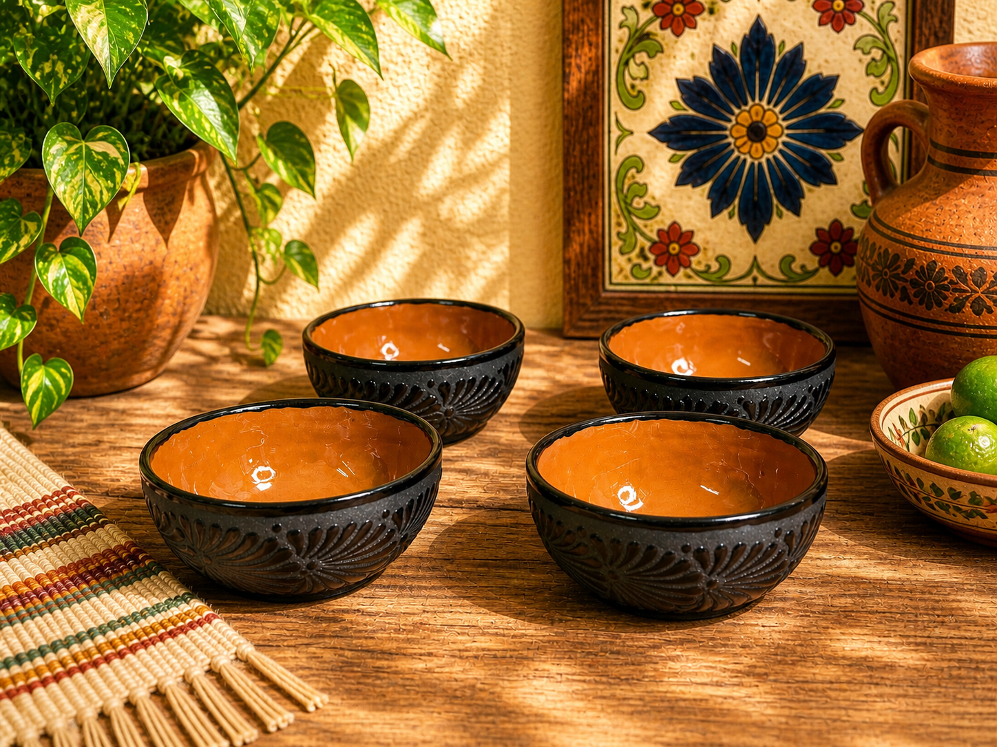 Black espiga bowl