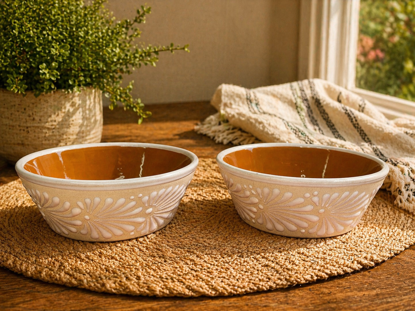 White Espiga Bowl