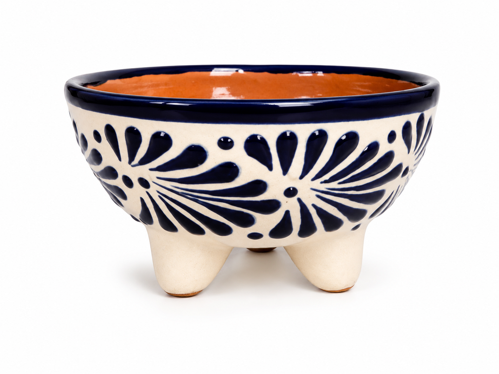 Blue Molcajete Salsa Bowl