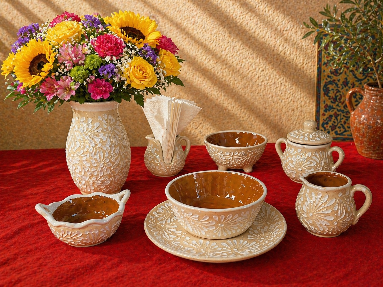 White Espiga Salsa bowl