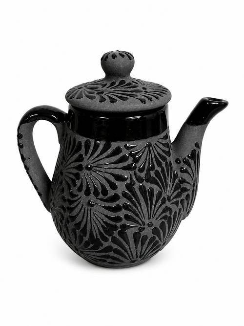 Black Espiga Teapot