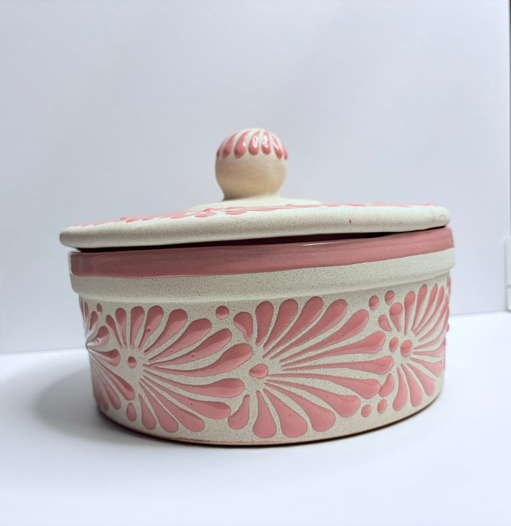 Pink Espiga Tortilla warmer