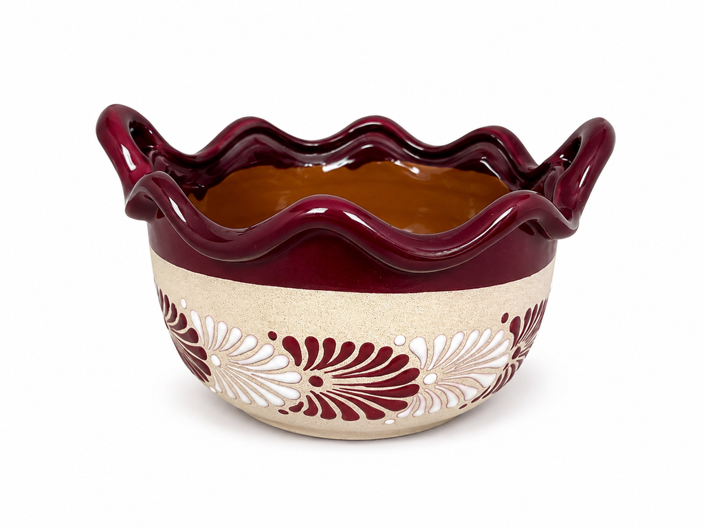 Burgundy Jumbo Salsa Bowl