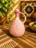 Pink Liquid Decanter
