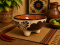 Brown Molcajete Salsa bowl