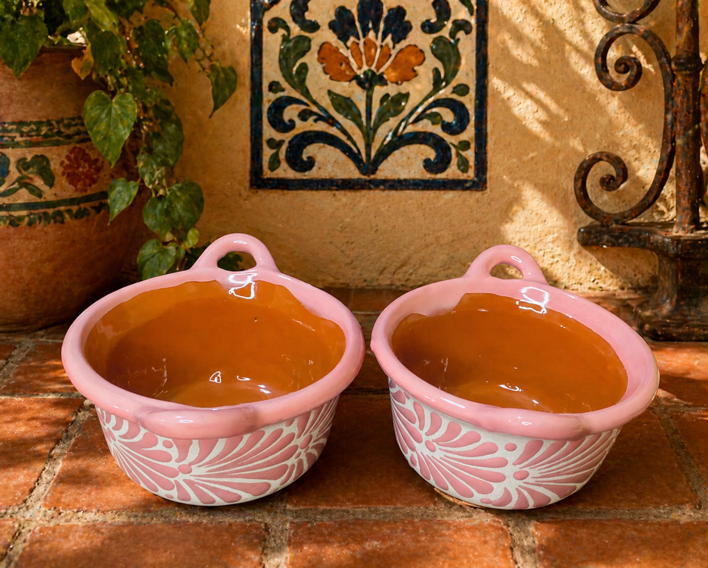 Pink Espiga salsa bowl