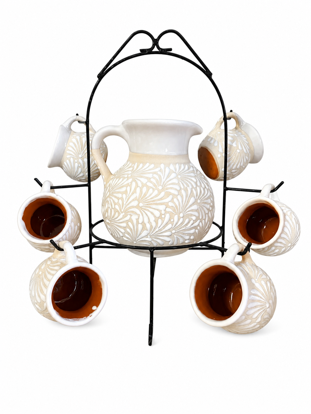 White Espiga Pitcher Set