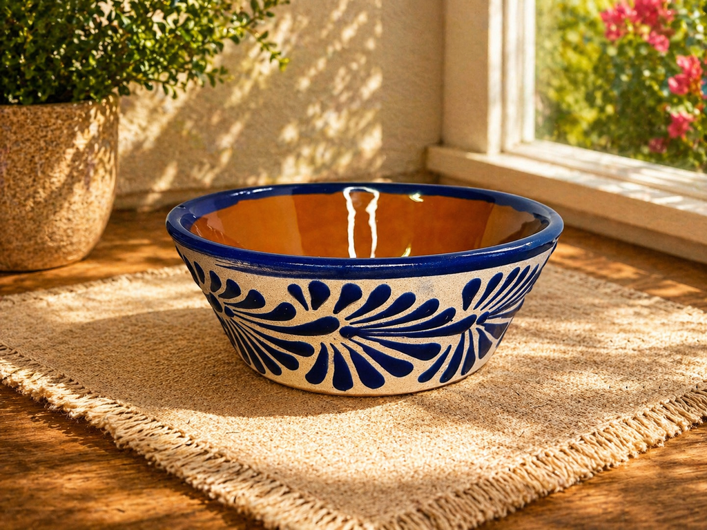 Blue Espiga Bowl
