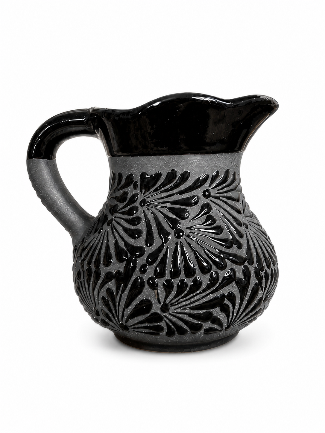 Black Espiga Pitcher