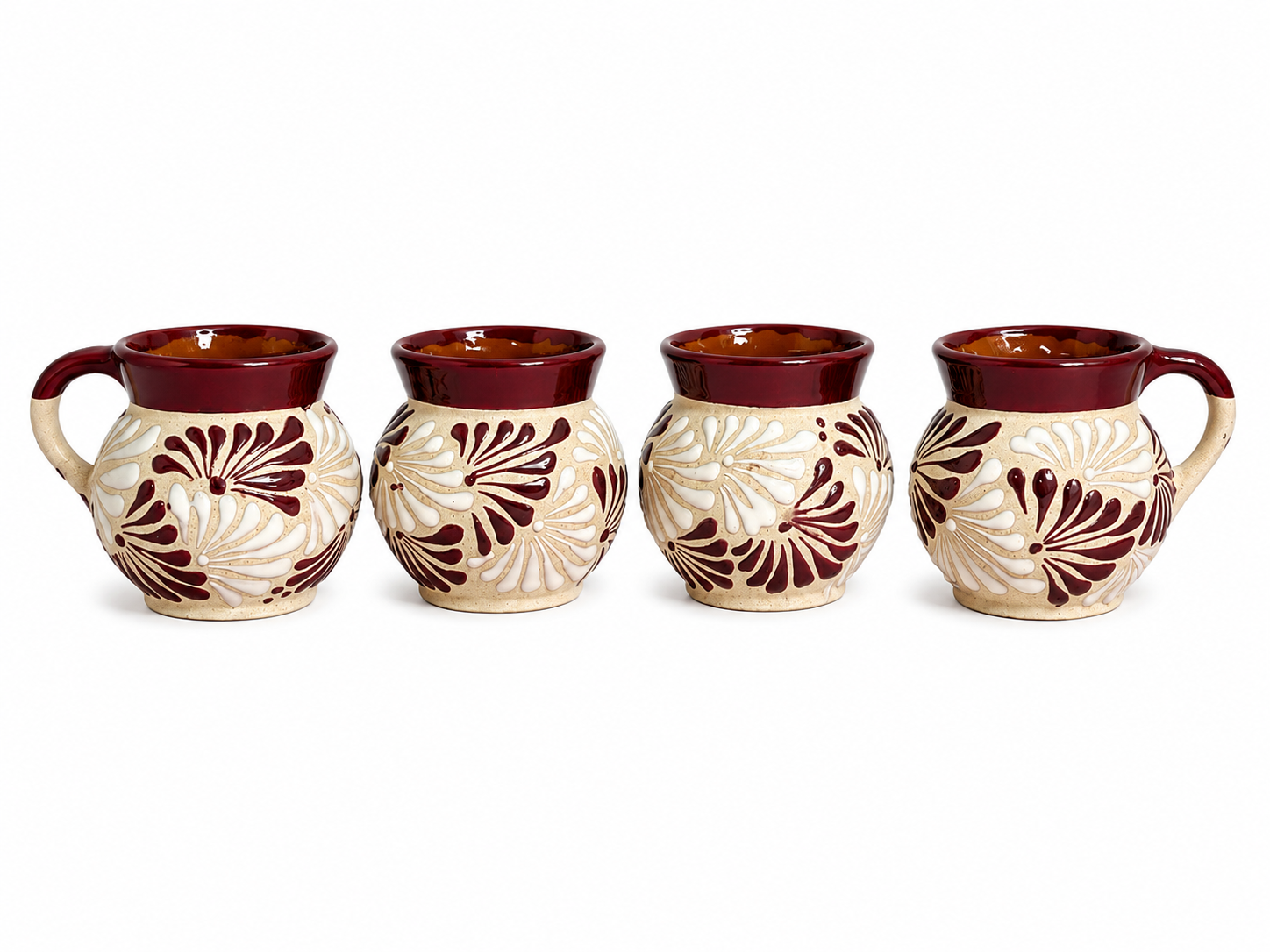 Burgundy Espiga Mug