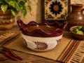 Burgundy Jumbo Salsa Bowl