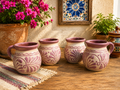 Pink Talavera mug