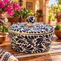 Navy Tortilla warmer