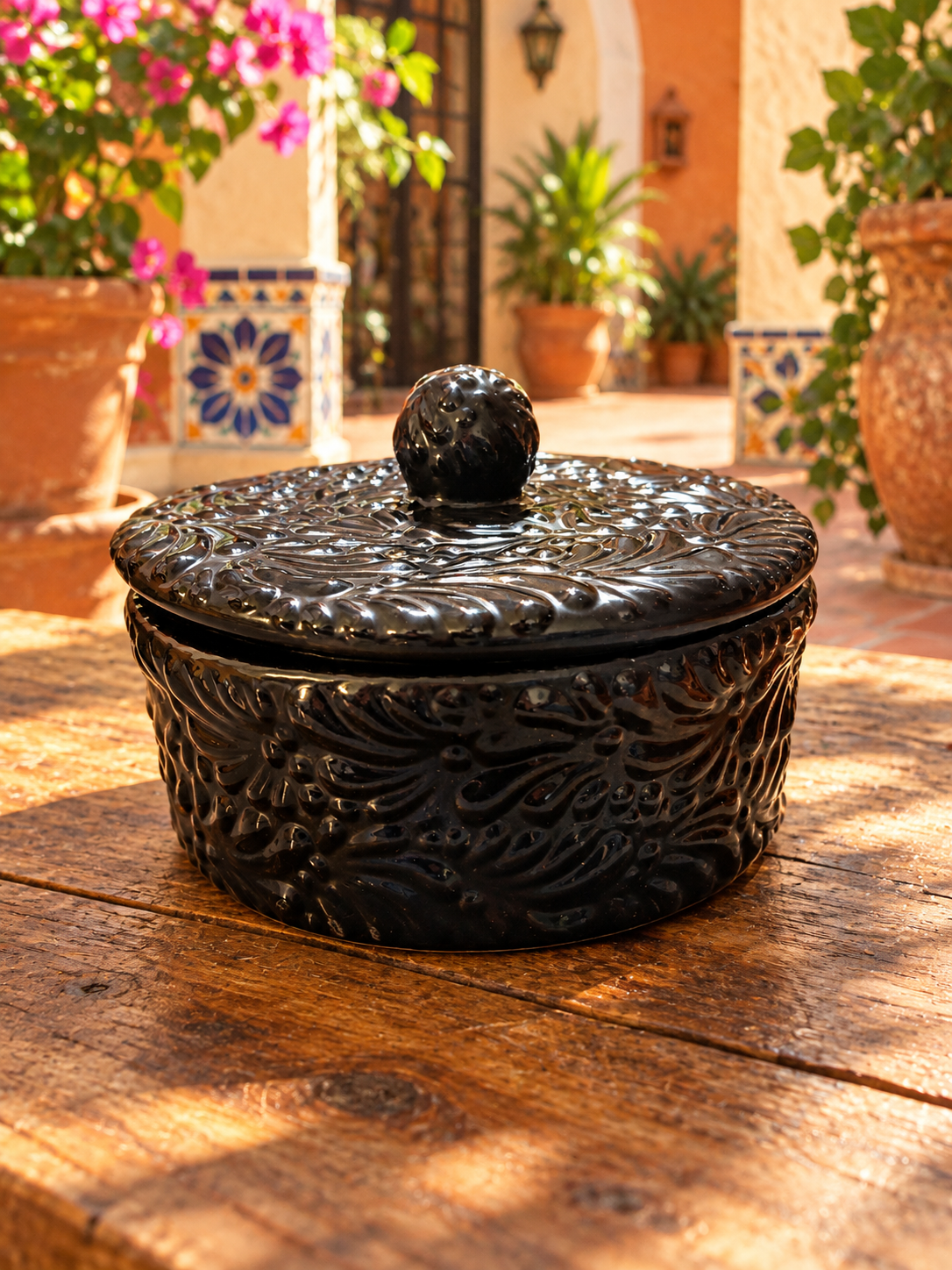 Black Shiny Tortilla warmer